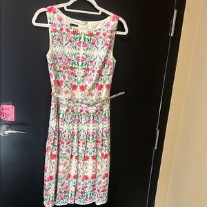 Floral Sleeveless Dress talbots